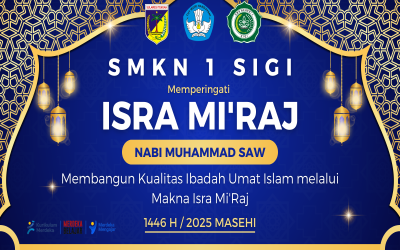 PERINGATAN ISRA MI'RAJ DI MASJID AL ASLAM SMKN 1 SIGI