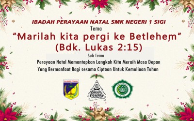 IBADAH NATAL SMKN 1 SIGI 2024