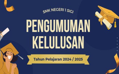 PENGUMUMAN KELULUSAN SMKN 1 SIGI TAHUN 2025